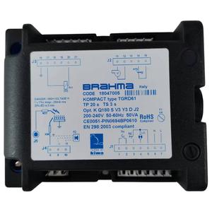 Contrôleur de combustion industriel BRAHMA BTG12 Accessoire TGRD61 avec DMN32PR dédié à la programmation PLC - Product Image 1