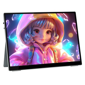 Monitor Portátil Pequeño de 10.5 Pulgadas FHD con 100% SRGB para Computadora, Teléfono, Mac, Pantalla Ultrafina HD USB C con Soporte - Product Image 1