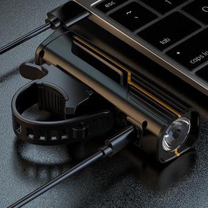 Nouveau phare de vélo de route LED rechargeable de type C, ABS, étanche IPx4, capteur nocturne, alimenté par batterie, phare <span class=keywords><strong>avant</strong></span> de vélo - Product Image 5