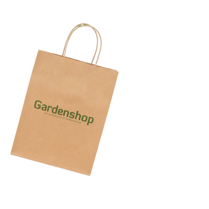 Custom Biodegradable Brown <b>White</b> Small Kraft <b>Paper</b> Bag with Handle for Food & Gift Packaging Personalized with Your Logo Printed - Product Image 1