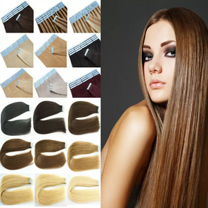 Di alta qualità 100% <span class=keywords><strong>capelli</strong></span> umani doppio disegnato nastro invisibile senza soluzione di continuità <span class=keywords><strong>capelli</strong></span> umani nastro russo - Product Image 5