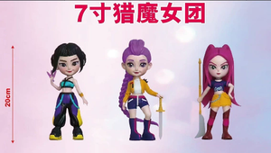 10cm/4インチ6ピース/セットK-popデーモンハンターフィギュアアニメブラインドボックスおもちゃKpopミラルミゾイハンドフィツェPvcおもちゃ - Product Image 3