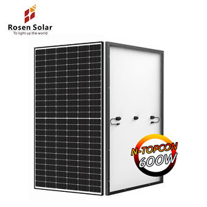 Оптовая продажа, 600 Вт, солнечные панели, полуячейки, 600 Вт, 620 Вт, 630 Вт, бифациальные панели - Product Image 1