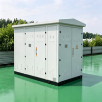 Transformateur de sous-station préfabriquée compacte pour centrale photovoltaïque, station solaire photovoltaïque, raccordement au réseau extérieur