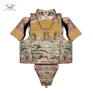 مصنع الجملة كامل الجسم المغطاة المواد المعمرة سترة التكتيكية في الهواء الطلق - Product Image 6