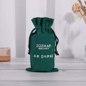 Bolsa de Algodón con Cordón para Empaque de Accesorios para el Cabello Personalizados PERFECTUSM, Logotipo Serigrafiado, Ecológica, Segura, Guangdong - Product Image 3