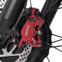 Vélo électrique en alliage d'aluminium à double moteur 52v 6000w, batterie au lithium sans balais 23ah, étanche, léger, 7 vitesses, freins à disque hydrauliques