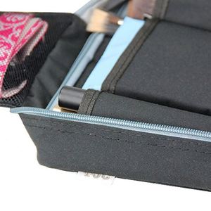 Muestra Gratuita de Bolsa de Maquillaje Personalizada para Mujer, Bolsa de Baño Colgante de Gran Capacidad con Muchos Compartimentos - Product Image 4