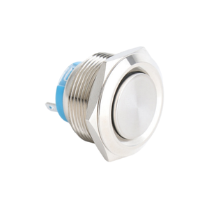 22MM Stainless Steel Button High Head 1NO Ring Illuminated IP65 Home Appliance Use - Product Image 3