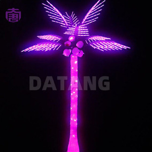Relaxed Style LED Palm <b>Tree</b> <b>Light</b> Warm Tropical Glow Halloween Home Decoration Festival Wedding New Year's Day Christmas - Product Image 4