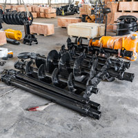 Macchina Trivellatrice a Coclea per Perforazione Roccia, Attrezzatura Ausiliaria per Escavatore, Perforazione Terrestre, Disponibilità Immediata