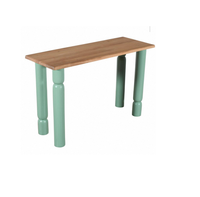 Table console moderne en bois, table d'entrée au design fin, table élégante pour le couloir, le salon, la chambre à coucher, usage domestique