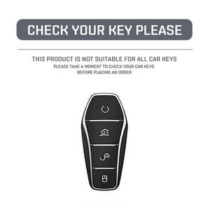 Étui pour clé de voiture ABS pour BYD New ATTO 3 Qin Song Plus Dmi Han Tang Dolphin Seal U Sealion 07, coque de protection pour télécommande, porte-clés, sac - Product Image 2