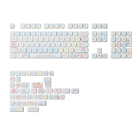 Akko 140 touches Butterfly Fantasy Keycap Set PBT Dye-sub Cute Keycaps Clavier mécanique universel