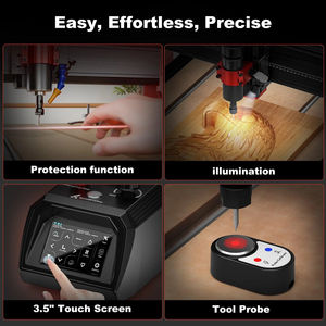 Machine de fraisage CNC TTC6050 avec rail linéaire et vis à billes, grande zone de gravure, fabrication simplifiée - Product Image 5