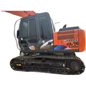 Secondhand Hitachi ZX130 Hydraulic Crawler 13 Ton ZAXIS 120 Series <b>Used</b> <b>Excavator</b> with Isuzu Engine Japan Original - Product Image 1
