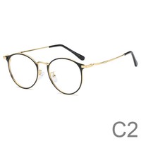2024 nuevo estilo gafas anti luz azul para mujer moda anti Bloqueo de luz azul gafas de ordenador monturas de gafas ópticas