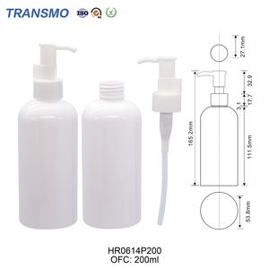 Emballage de soins de la peau personnalisable en gros, flacon vide en plastique avec pompe, flacon de lotion, flacon de nettoyant pour le visage, flacon de shampoing, flacons - Product Image 2