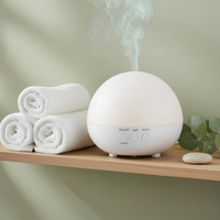 Diffuseur d'huiles essentielles électriques, humidificateur d'air ultrasonique, lumières LED, diffuseur d'arômes pour la maison, diffuseur d'arômes ultrasonique