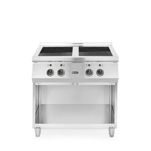 HENDI Fornello a Induzione Commerciale 400V/17000W con 4 Piastre 800x720x854mm - Product Image 1