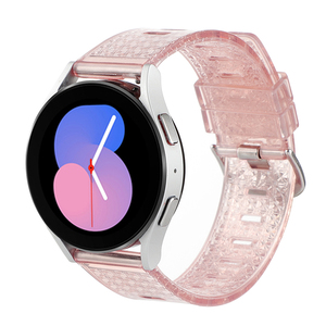 Correa de Silicona Brillante para <span class=keywords><strong>Samsung</strong></span> Galaxy Watch5pro, Correa de Reloj de TPU Transparente, 20/22mm - Product Image 2