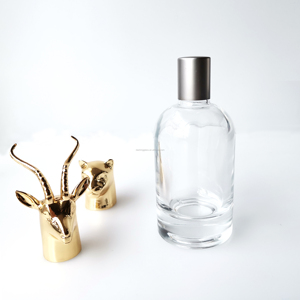 Proveedor Mayorista de Laboratorio, Botella de Vidrio Transparente para Perfume, Redonda, con Hombros, de 30 ml, 50 ml, 100 ml, <span class=keywords><strong>Santal</strong></span> <span class=keywords><strong>33</strong></span> - Product Image 6