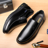 Chaussures habillées en cuir populaires pour hommes 2024 – Chaussures décontractées pour mariage, soirée, bureau et affaires – Noir