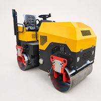 Rouleau compresseur routier de 2000 kg de qualité supérieure pour la pavage de voies cyclables