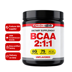 2023 nuovo prodotto <span class=keywords><strong>BCAA</strong></span> in polvere con bevanda di aminoacidi a marchio privato <span class=keywords><strong>BCAA</strong></span> 2:1:1 polvere di migliore qualità per integratori sportivi - Product Image 1