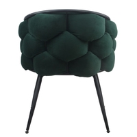 Lot de fauteuils de salon modernes avec coussins moelleux pour le salon