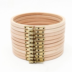 Range Sizes of DIY Crafts Round Wooden Embroidery Hoops