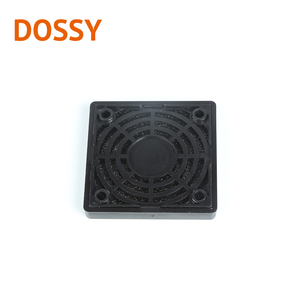 Cubierta de Ventilador de PC Eléctrico de 60 mm, ABS, Refrigeración Axial, IP40, con 89% de Eliminación de Polvo, Negro/Blanco, Marca Dossy - Product Image 4