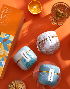tin box gift packing for tea high quality tea tins customized packaging and logo printing