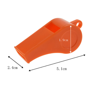 Sifflet en plastique personnalisé à bas prix, sifflet promotionnel pour arbitre, sifflet de sport, sifflet de survie d'urgence - Product Image 1