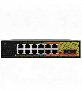 <span class=keywords><strong>8</strong></span> POE + อัปลิงค์4กิกะบิต + สวิตช์พอร์ต2 SFP 19.6Gbps แบนด์วิธ Ai Watchdog 2.0การป้องกันเต็มรูปแบบสำหรับกล้อง IP - Product Image 1