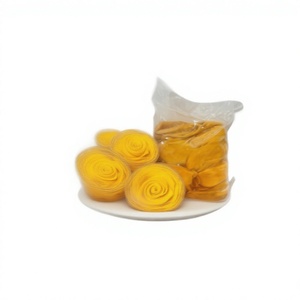 Rodajas de Kiwi, Naranja, Fresa y Maracuyá Recubiertas de Chocolate, Snack Tropical Dulce en Forma de Bola, Procesadas en Sirope - Product Image 3