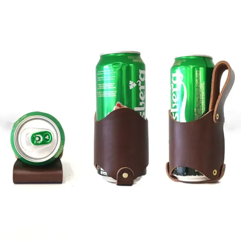 Wholesale Portable Bottle Waist Beer Belt Bag Handy Wine Bottles Beverage Can Holder