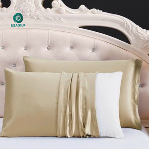 Funda de almohada de seda 100% Pure Mulberry 22MM, funda de almohada de seda Oeko-tex, funda de almohada de seda charmeuse - Product Image 3