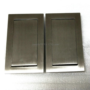 Phổ biến thiết kế lõm tuôn ra kéo che giấu xử lý nhà máy Made Euro xi lanh Hidden cửa xử lý - Product Image 2