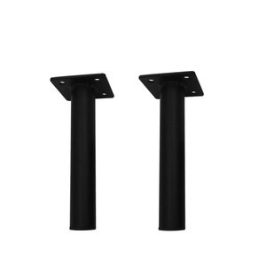 Pied de meuble Luye en métal noir moderne et simple pour armoire et canapé, 12, 13, 14,5, 16, 17 cm - Product Image 3