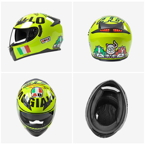 Casque de moto modulaire de course en gros AD Factory avec visière double, état neuf, casque intégral ABS pour la conduite - Product Image 4