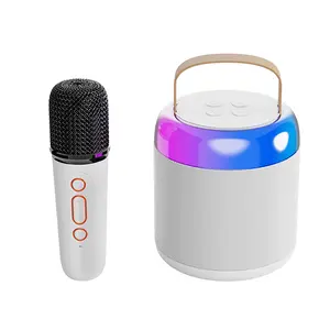 Altoparlante Karaoke Wireless per feste in famiglia sistema 2023 altoparlante Audio integrato microfono cassa Audio lettore musicale