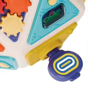 <span class=keywords><strong>Giocattoli</strong></span> Poliedrici per <span class=keywords><strong>Neonati</strong></span>, Cubo di Attività 22-in-1, <span class=keywords><strong>Giocattoli</strong></span> Sensoriali <span class=keywords><strong>Montessori</strong></span> Multifunzionali per <span class=keywords><strong>Neonati</strong></span> - Product Image 4