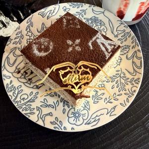 Acrylic Cake Topper For Cake Decorator Happy Mother's Day <b>Love</b> <b>Mum</b> Mom Cake Stand Of Cupcake decorating - Product Image 2