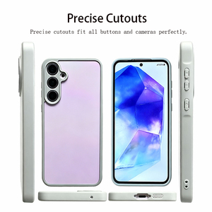 Étui de protection pour téléphone en acrylique transparent + TPU résistant aux rayures pour <span class=keywords><strong>Samsung</strong></span> Galaxy S26 Ultra S25 A06 A16 A26 A36 A56 A15 A35 A54 A55 - Product Image 3