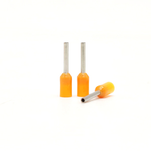 Connecteur de ferrule de borne de tube de style européen <span class=keywords><strong>bornes</strong></span> hautes de fil de presse à froid pré-isolées gainées de nylon étamé de cuivre - Product Image 2