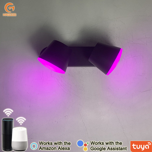 ไฟอัจฉริยะ 9W CUP TUYA APP สำหรับบ้าน โคมไฟข้างเตียงสไตล์ยุโรปสมัยใหม่ พร้อมไฟตกแต่ง tuya - Product Image 6