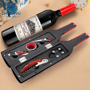 Hot nhà máy trực tiếp chai rượu vang Quà Tặng phụ kiện 5 Piece <span class=keywords><strong>Opener</strong></span> corkscrew Kit cho người yêu rượu vang - Product Image 4