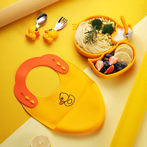Ensemble de <span class=keywords><strong>couverts</strong></span> pour enfants sans BPA avec étui compact et portable, <span class=keywords><strong>couverts</strong></span> en silicone souple pour les repas en déplacement et en voyage des tout-petits - Product Image 4