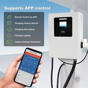 Cargador <span class=keywords><strong>de</strong></span> Pared para Vehículos Eléctricos <span class=keywords><strong>de</strong></span> 20kW 30kW 40kW, Impermeable IP54, Estación <span class=keywords><strong>de</strong></span> Carga Rápida Compacta con Interfaz CCS1/CCS2/GBT - Product Image 5